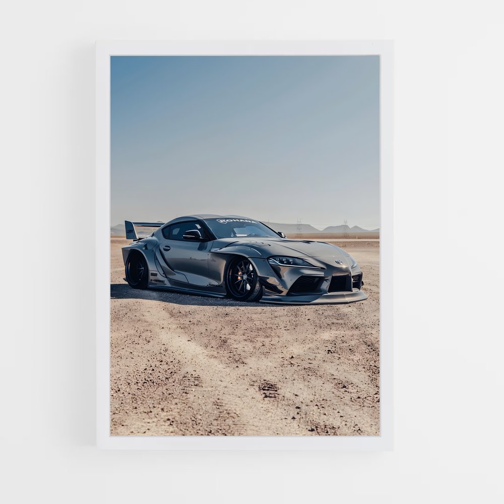 Poster Désert de Performance – affiche Toyota (vue 3)